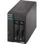 ASUSTOR Lockerstor 2 Gen2 AS6702T SANNAS Storage System - Intel Celeron N5105 Quad-core 4 Core 2 GHz - 2 x HDD Supported - 0 x HDD AS6702T