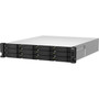 QNAP TS-h1887XU-RP-E2334-16G SANNAS Storage System - 1 x Intel Xeon E-2334 Quad-core 4 Core 340 GHz - 18 x HDD Supported - 0 x HDD TS-H1887XU-RP-E2334-16G-US