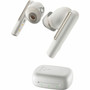 Poly Voyager Free 60 UC White Sand Earbuds BT700 USB-C Adapter Basic Charge Case - Siri Google Assistant - Stereo - True Wireless - 7Y8L4AA