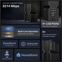 TP-Link Archer BE9300 Wi-Fi 7  Wireless Router - Tri Band - 240 GHz ISM Band - 5 GHz UNII Band - 4 x Network Port - 1 x Broadband - - ARCHER BE550
