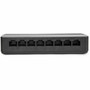 Rocstor JetConnect JC08 8-Port Gigabit Desktop  Wall mount Unmanaged Network Switch - 8 Ports - Gigabit Ethernet - 101001000Base-T Y10S002-B1