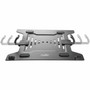 Rocstor ErgoReach Mounting Tray for Monitor Notebook - Black - 94 to 165 Screen Support - 450 kg Load Capacity - 75 x 75 100 x Y10N026-B1