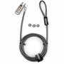 Rocstor Universal 3-in-1 Combination Laptop Lock with K-Slot Nano and Noble Wedge slots - Resettable - 4-digit - Combination Lock - - Y1RB030-B1