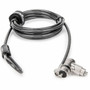 Rocstor Universal Switchable Built-in 3-IN-1 Keyed Security Laptop Lock - Keyed Lock - Plastic Carbon Steel - 66 ft - For Notebook Y1RB034-B1