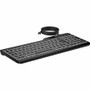 HP 405 Multi-Device Backlit Wired Keyboard (7N7C1UT) - Cable Connectivity - USB Type C, USB Type A Interface - LED - 20 Hot Key(s) - - (Fleet Network)