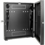 Rocstor SolidRack 2U Low Profile Vertical Mount Enclosure Cabinet - For Networking Equipment Rack Patch Panel LAN Switch - 2U Rack Y10E068-B1
