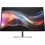 HP 727pu 27 Class WQHD LED Monitor - 169 - Natural Silver - 27 Viewable - In-plane Switching IPS Black Technology - Edge LED - x 8J9E6UTABA