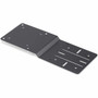 StarTechcom VESA Mounting Bracket for NUCThin Clients or Laptop Docking Stations VESA 75x75100x100 Compatible - Vesa Mounting to a DOCK-NUC-VESA-MOUNT