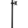 Atdec SD 295in pole desk mount with one display head - Loads up to 265lb - VESA 75x75 100x100 - Quick display release - 20deg - - SD-DP-750