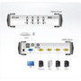 ATEN CubiQ KVM Switch - 4 Computers - QXGA - 2048 x 1536 - 2 x PS2 Port - 2 x USB1 x VGA CS84U