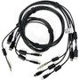 Vertiv Cybex SC800SC900 6 feet All-in-One KVM Cable  Dual Head  4K UHD  DisplayPort-to-DisplayPort CBL0108 - 6 ft KVM Cable for CBL0108