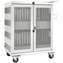 Tripp Lite by Eaton CSC32ACW 32-Device AC Charging Station Cart White - 4 Casters - Steel - White - For 32 Devices CSC32ACW