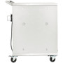 Tripp Lite by Eaton CSC32ACW 32-Device AC Charging Station Cart White - 4 Casters - Steel - White - For 32 Devices CSC32ACW