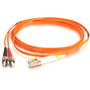 C2G Duplex Fiber Optic Patch Cable - LC Male - ST Male - 2m 33164