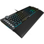 Corsair K100 Gaming Keyboard - Cable Connectivity - USB 30 Type A USB 31 Type A Interface - 110 Key Macro Windows Lock Key Volume CH-912A01A-NA