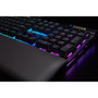 Corsair K100 Gaming Keyboard - Cable Connectivity - USB 30 Type A USB 31 Type A Interface - 110 Key Macro Windows Lock Key Volume CH-912A01A-NA
