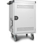 Kensington AC30 30-Bay Security Charging Cabinet - Push Handle Handle - 4 Casters - 5 127 mm Caster Size - For 30 Devices K62323NA