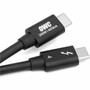 OWC 10M 39 OWC Thunderbolt 4 USB-C Cable - 33 ft Thunderbolt 4 Data Transfer Cable for MAC PC iPad Chromebook External GPU OWCCBLTB4C10M