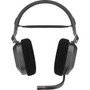 Corsair HS80 RGB WIRELESS Premium Gaming Headset with Spatial Audio - Carbon - 60 ft - 32 Kilo Ohm40 kHz - Omni-directional Microphone CA-9011235-NA