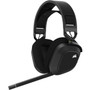 Corsair HS80 RGB WIRELESS Premium Gaming Headset with Spatial Audio - Carbon - 60 ft - 32 Kilo Ohm40 kHz - Omni-directional Microphone CA-9011235-NA