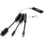 C2G Universal HDMI Dongle Adapter Ring with Mini DP DisplayPort  USB-C - Black C2G30028