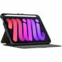 Targus Pro-Tek THZ913GL Carrying Case Flip for 83 Apple iPad mini 6th Generation Tablet - Black - Shock Absorbing Bump Ding - - THZ913GL