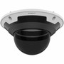 Wisenet Security Camera Dome Cover - IP66 IP67 - Outdoor - Aluminum Polycarbonate - Tinted White Transparent Smoke SPB-VAN89W