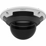 Wisenet Security Camera Dome Cover - IP66, IP67 - Outdoor - Aluminum, Polycarbonate - Tinted, White, Transparent Smoke (Fleet Network)