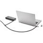 Kensington Slim NanoSaver 20 Dual Headed Lock - Keyed Lock - Carbon Steel - 59 ft - For Notebook K65023WW