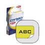 Dymo D1 Gloss Tape Cassette - 15/16" (24 mm) Width - Rectangle - Thermal Transfer - Yellow, Black - 1 Each (Fleet Network)