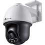 TP-Link VIGI C540 4 Megapixel Outdoor Network Camera - Color - Dome - White - 9843 ft 30 m Infrared Night Vision - H265 H265 - VIGI C5404MM