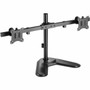 Rocstor ErgoReach Mounting Pole for Flat Panel Display - Black - LandscapePortrait - Height Adjustable - 2 Displays Supported - 17 Y10N003-B1