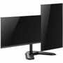 Rocstor ErgoReach Mounting Pole for Flat Panel Display - Black - LandscapePortrait - Height Adjustable - 2 Displays Supported - 17 Y10N003-B1
