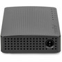 Rocstor JetConnect JC5 5-Port Gigabit Desktop  Wallmount Unmanaged Network Switch - 5 Ports - Gigabit Ethernet - 101001000Base-T  - Y10S001-B1