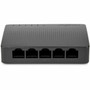 Rocstor JetConnect JC5 5-Port Gigabit Desktop  Wallmount Unmanaged Network Switch - 5 Ports - Gigabit Ethernet - 101001000Base-T  - Y10S001-B1