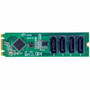 StarTechcom 4-Port M2 to SATA Adapter Card M2 PCIe 30 to SATA HDDSSD Expansion Card for WindowsmacOSLinux - Add 4x SATA drives 4P-SATA-M2-ADAPTER