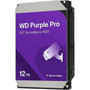 WD Purple Pro WD122PURP 12 TB Hard Drive - 35 Internal - SATA SATA600 - Conventional Magnetic Recording CMR Method - Server - WD122PURP