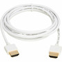 Tripp Lite series Slim P569-006-SLIM-W HDMI AV Cable - 6 ft 183 m HDMI AV Cable for AudioVideo Device Digital Signage Display P569-006-SLIM-W