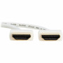 Tripp Lite series Slim P569-006-SLIM-W HDMI AV Cable - 6 ft 183 m HDMI AV Cable for AudioVideo Device Digital Signage Display P569-006-SLIM-W