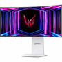 LG UltraGear 34GS95QE-W 34 Class UWQHD Curved Screen Gaming OLED Monitor - 219 - White - 339 Viewable - OLED - 3440 x 1440 - - 275 34GS95QE-W