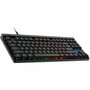 Logitech G G515 TKL Gaming Keyboard - Cable Connectivity - USB Interface - RGB LED - English - GL Tactile Keyswitch - Black 920-012868