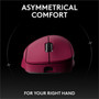 Logitech G PRO X SUPERLIGHT 2 DEX Gaming Mouse - HERO 2 - Wireless - Radio Frequency - 240 GHz - Rechargeable - Magenta - USB 20 - - 910-007371