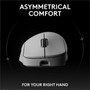 Logitech G PRO X SUPERLIGHT 2 DEX Gaming Mouse - HERO 2 - Wireless - Radio Frequency - 240 GHz - Rechargeable - White - USB 20 - dpi 910-007363