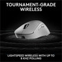 Logitech G PRO X SUPERLIGHT 2 DEX Gaming Mouse - HERO 2 - Wireless - Radio Frequency - 240 GHz - Rechargeable - White - USB 20 - dpi 910-007363