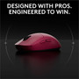 Logitech G PRO 2 LIGHTSPEED Gaming Mouse - HERO 2 - Wireless - Radio Frequency - 240 GHz - Rechargeable - Magenta - USB 20 - 32000 - 910-007291