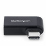 StarTechcom Right Angled USB-C to USB-A Adapter USB 5Gbps Compact USB-C Male to USB-A Female Adapter Durable Metal Housing MF - USB31CAADGCPRA