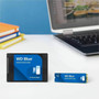 WD Blue SA510 WDS250G3B0A-00AXR0 250 GB Solid State Drive - 25 Internal - SATA SATA600 - Desktop PC Notebook Device Supported - WDS250G3B0A-00AXR0