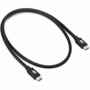 OWC 08M 315 OWC Thunderbolt 5 USB-C Cable Black - 26 ft Thunderbolt 5 Data Transfer Cable for USB Device MAC iPad PC Dock OWCCBLTB5C08M