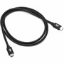 OWC 10M 394 OWC Thunderbolt 5 USB-C Cable Black - 33 ft Thunderbolt 5 Data Transfer Cable for USB Device MAC iPad PC Dock OWCCBLTB5C10M