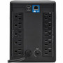 Tripp Lite by Eaton SMART1000LCDTNC 1000VA Compact tower UPS - 0U Compact Tower - AVR - 8 Hour Recharge - 4 Minute Stand-by - 120 V AC SMART1000LCDTNC